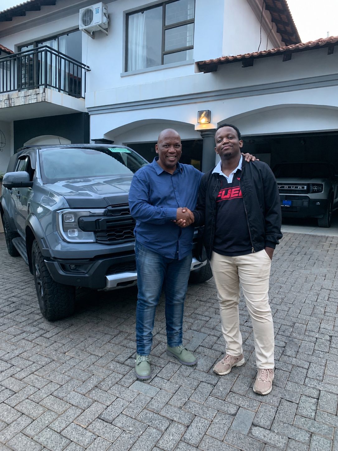 Client handover — Ford Ranger Raptor, Rustenburg